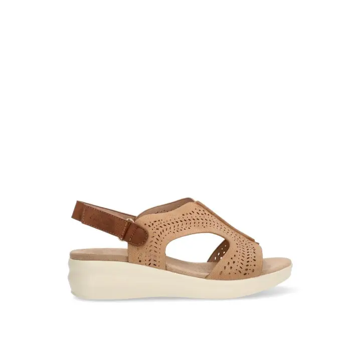 SANDALIA CALADA ARMONY 40005 PALMIRA, MUJER CAMEL - 1