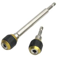 Larga Cabeza Pop-up Desbloqueo Rápido Auto-locked Hexagonal Manija Extensión De Barras Herramienta Destornillador Convertidor Para Taladro Eléctrico - details 1