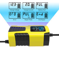Cargador De Batería De Coche Automático 2A 6V 12V Para Acidógeno GEL AGM Humedal Calcio Ciclo Profundo VRLA Con Reparación De Pulso Y Pantalla LCD - details 6