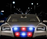 Luz De Advertencia Estroboscópica Para Coche 6x3 LED Rojo Azul Amarillo 12V Antena Frontal De Emergencia Para Policía Y Bomberos - details 12