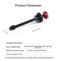 QIANLI MEGA-IDEA Plunger De Siringa De Aleación De Aluminio Para Reparación De Teléfonos Móviles Soldadura De Aceite Pasta De Flujo Mate Dispensador - details 4