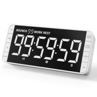 Temporizador Digital De Pantalla Grande Con Función De Tomate Y Cronómetro De Cuenta Atrás Ultra Larga Recordatorio De Escritorio LED Para Cocina - details 0
