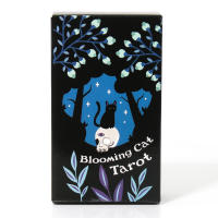 Tarot Del Gato Floreciente Herramientas De Divinación Para Niveles De Habilidad Diferentes Cartas De Tarot Para Principiantes Juego De Cartas Tema De Animales Y Naturaleza - details 6