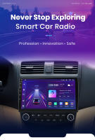 Junsun Radio Coche para Honda Accord 7 2003 2004 2005 2006 2007 2008 Inalámbrico CarPlay Android Auto AI Voice 2 din Pantalla Coche Android Auto Multimedia Navegación GPS Auto radio - details 2