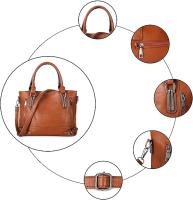 Bolso Bandolera Mujer Bolsos Mujer de Cuero PU Casual Bolso Shopper Bolso de Hombro Bolsa Tote Gran Capacidad - details 0