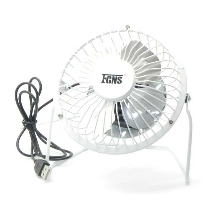 Ventilador Portátil con USB de 4 Pulgadas, ideal para el hogar, Oficina y coche compatible con portátil, adaptador, cargador de coche, etc. - 1