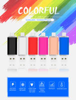 USB 2.0 Stick De Memoria 128GB 64GB 32GB 16GB Tipo-C Alta Velocidad Para Smartphone Regalo De Negocio U Disquete Multifuncional - details 6