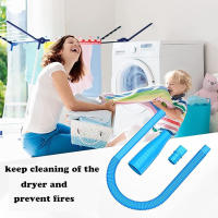 Kit De Limpieza De Ventilador De Secadora Con Adornelamiento De Aspiradora Flexible Y Guía De Hilo Para Eliminar Pelusa Y Pantalla De Linterna - details 4
