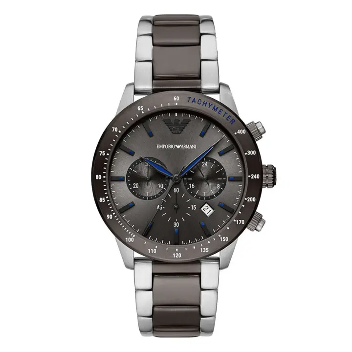 Emporio Armani Reloj hombre AR11391, Incluye Caja Original, Diámetro: 44MM - 1