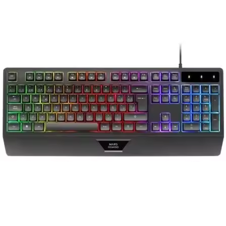 Teclado Gaming SemiMecánico Mars Gaming MK124 - 1