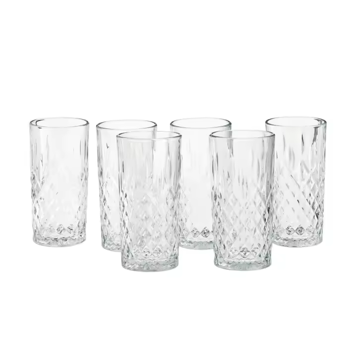 Mopita Dubai Set 6 Bebidas 356 ml Vidrio Transparente - 1