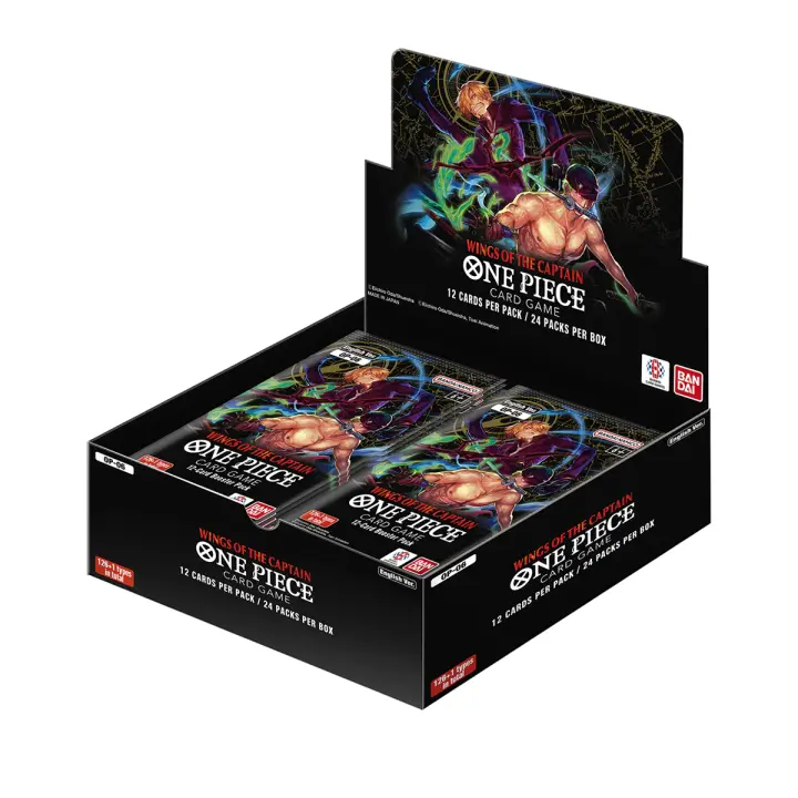 Blackfire OP06 Caja de Sobres Wings Of The Captain 24 Sobres (idioma Inglés) - Zoro Sanji - 1