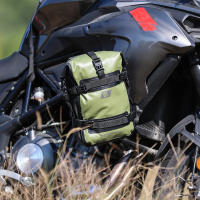 Bolsa De Moto Impermeable 6L Bolsa Lateral De Marco De Moto Con Barra De Choque Universal Para Almacenamiento Y Herramientas De Viaje En Motocicleta - details 13