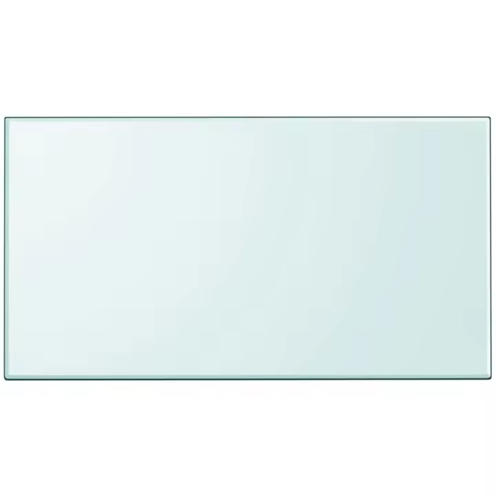 vidaXL TABLERO DE MESA DE CRISTAL TEMPLADO CUADRADO 1200X650 MM - 1