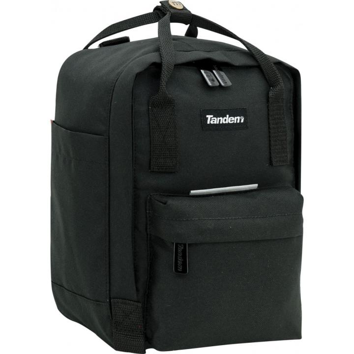 Mochila De Senderismo Erasmus P Tandem World Negro - Marca Sportandem - Medidas 20,5x26,5x10 cm