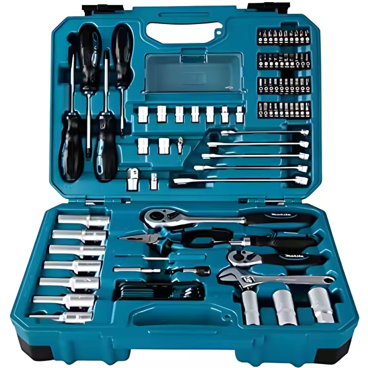 Makita E-08458 Juego de mecánica de 87 Piezas - 1