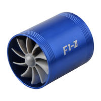 Kit De Turbo Para Coche Filtro De Aire Doble Turbina Accesorios De Combustible Ahorro De Combustible Con Tubo Y Manguera De Aluminio - details 11