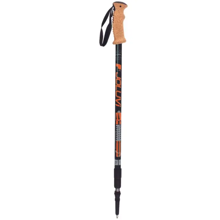 JOLUVI Bastones Trekking Tuiza 2 Unidades Marrón - Ajustables - Duraluminio - Corcho - 1