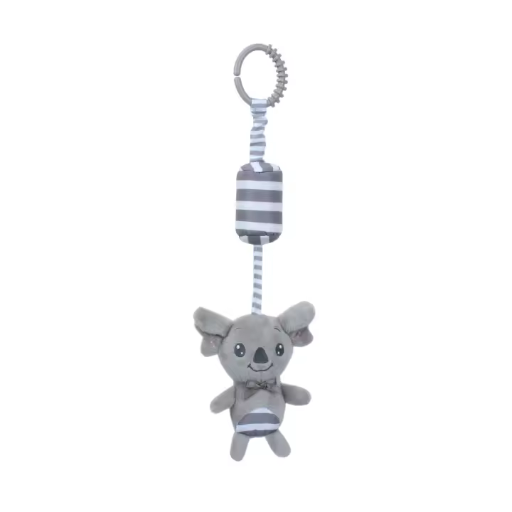 BBSKY - Carillón de viento para bebé, colgante para cochecito de bebé, elefante, koala, oso, campana de cama para coche, juguete - 1