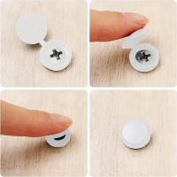 1000pcs Tapas De Tornillos Con Cierre Plástico Plegable Protectoras Para Coche Muebles Cubiertas De Hebilla Herramientas - details 4