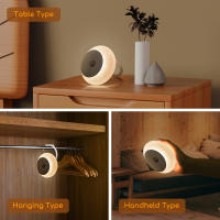 Aigostar Luz Nocturna Infantil con Sensor de Movimiento 3 Modos (AUTO/ON/OFF) , Luz Armario LED USB Recargable, Lámpara Nocturna para Habitación, Pasillo, Cocina, Escaleras, 0.5W 3000K Blanco Cálido - details 1
