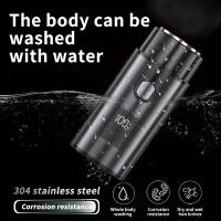 Afeitadora Digital Recargable Portátil Para Barba Y Cabello De Hombre Mini Razor Eléctrico Afeitadora De Cara Recargable - details 1