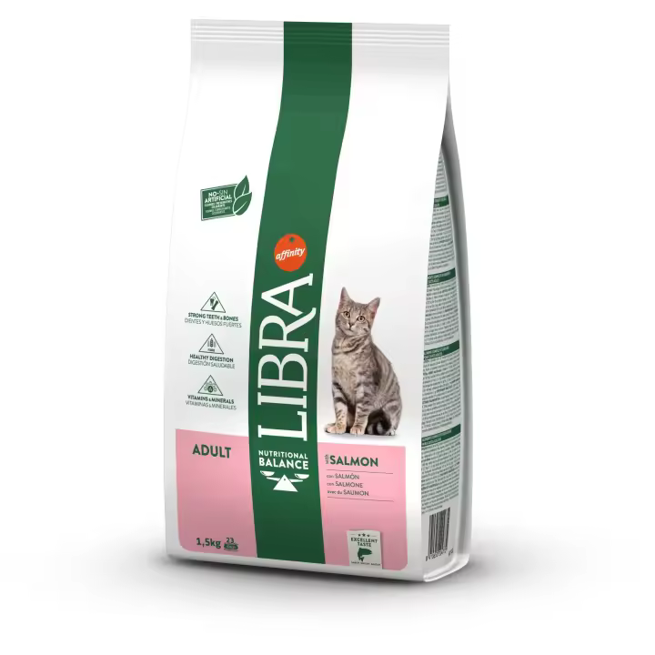 AFFINITY LIBRA CAT ADULTO SALMON SACO 1,5KG - 1