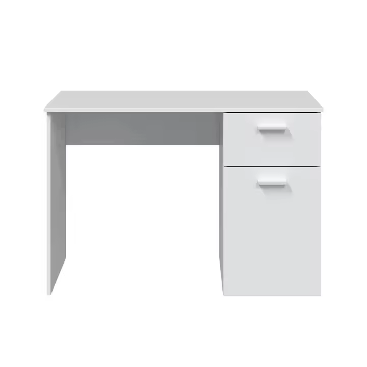 MESA DE ESCRITORIO CAJONERA JUST 73X108X50 CM BLANCO ARTIK - 1
