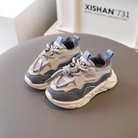 Zapatos Deportivos Para Niños Y Niñas Tenis Casuales Transpirables De Malla De Aire Material Superior PU Línea De Satén Suela De Goma Estilo Moderno Para Escuela Y Correr - details 3