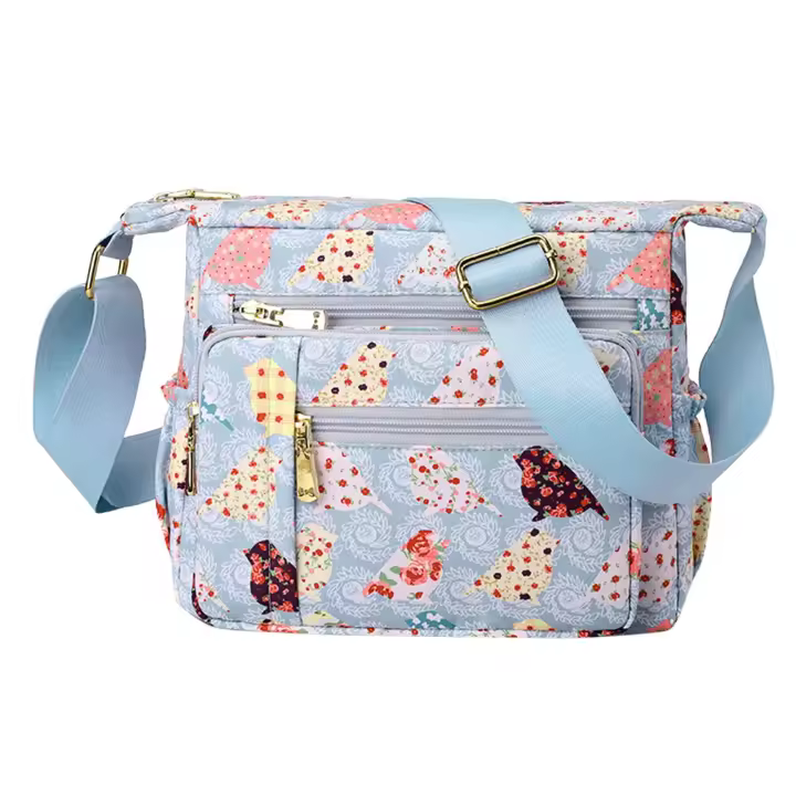 Bolsos de mujer con múltiples bolsillos, bolso de hombro espacioso, bolso cruzado, bolso de moda, bolso con asa superior - 1