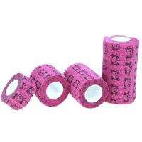 5Pcs Vendas Autoadhesivas Para Perros Cubierta De Manguito Protector De Primeros Auxilios Para Veterinarios Envoltura Elástica Verde Suministros Para Mascotas - details 13