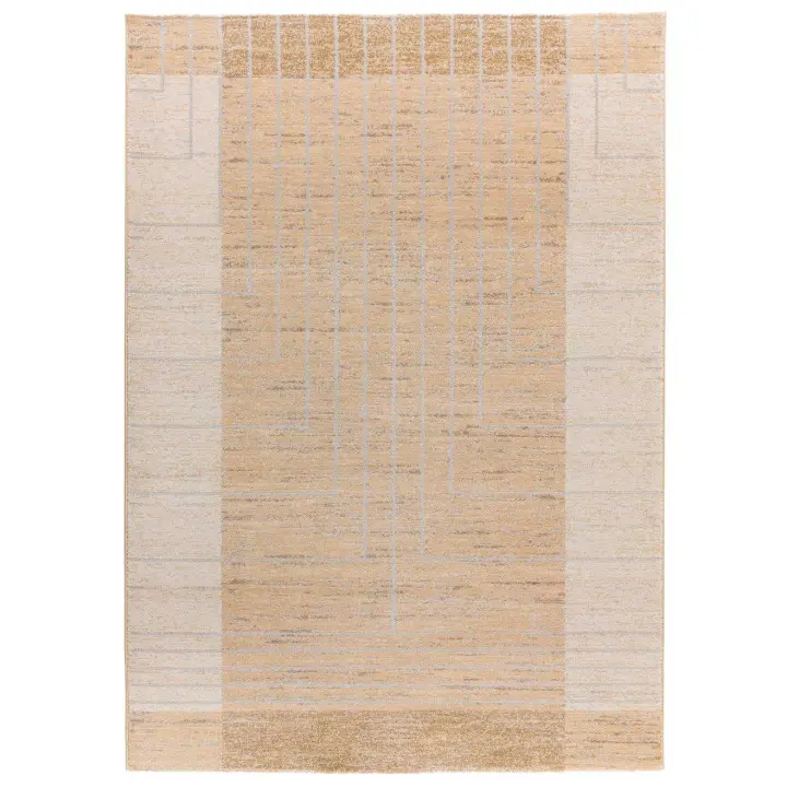 Alfombra interior de estilo étnico en beige - CRAFT 12932 | 80x150, 133x190, 160x230 cm - 1