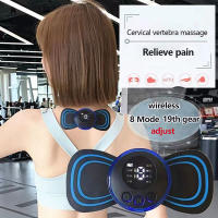 Set Portátil De Masaje EMS Para El Cuello Con 8 Modos Massejador Eléctrico Estimulador Muscular Inteligente Alivio Del Dolor En El Cervical - details 4