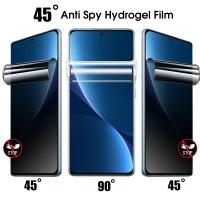 Protector De Pantalla Anti-Spy Para Xiaomi Redmi Note 10 13 pro 5G 12S 11S 10S Hydrogel Film HD Privacidad 2Pcs - details 3