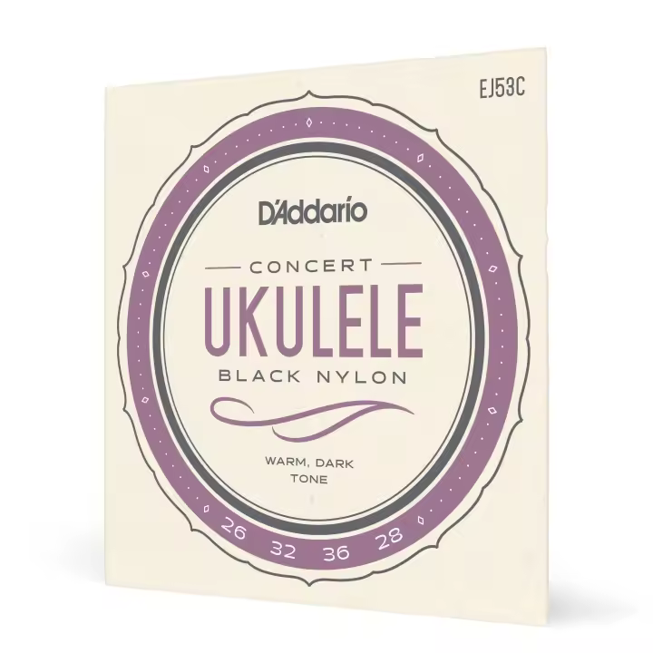 D'Addario EJ53C Pro-Arté Rectified Ukulele Strings, Hawaiian-Concert. Code. EJ53C - 1