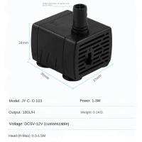 Panel Solar Con USB 5V Bomba De Agua Sistema Para Roceros Tanques De Peces Agua Para Mascotas Bomba De Alta Cabezal Pumpeo - details 2