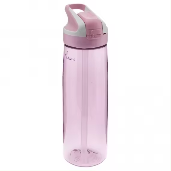 Botella de Tritan con Boquilla de 750 ml Rosa de Laken - 1
