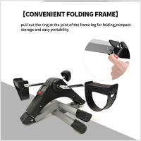 Mini Entrenador Práctico Bicicleta Pierna Ejercitador Paso a Paso Hemiplejía Rehabilitación Fitness Equipo de Entrenamiento Paso - details 11