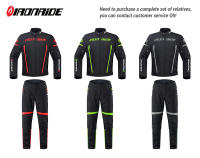 Chaqueta De Motocicleta Impermeable Para Motorcross Con Pantalones Protección Contra El Viento Ropa De Motocicleta Reflectante Tallas M-3XL Unisex - details 0