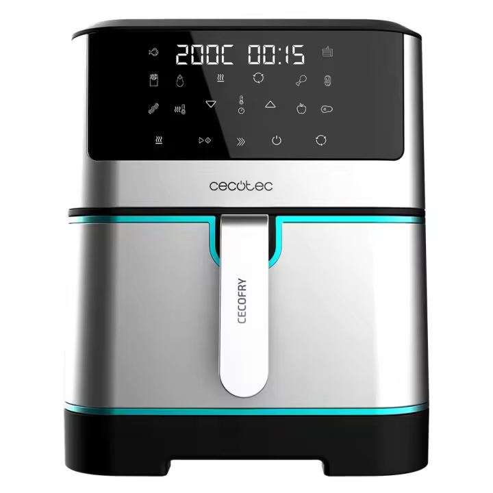 Freidora sin Aceite Cecotec Cecofry Supreme 8000 | Airfryer 8 Litros con Pantalla Táctil y Tecnología PerfectCook - 1