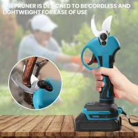 30MM Tijeras de podar eléctricas sin escobillas para jardín, herramienta inalámbrica para árboles frutales, bonsái, batería Makita de 18V,Batería de litio recargable de gran capacidad,Con caja de herramientas de plástico - details 3