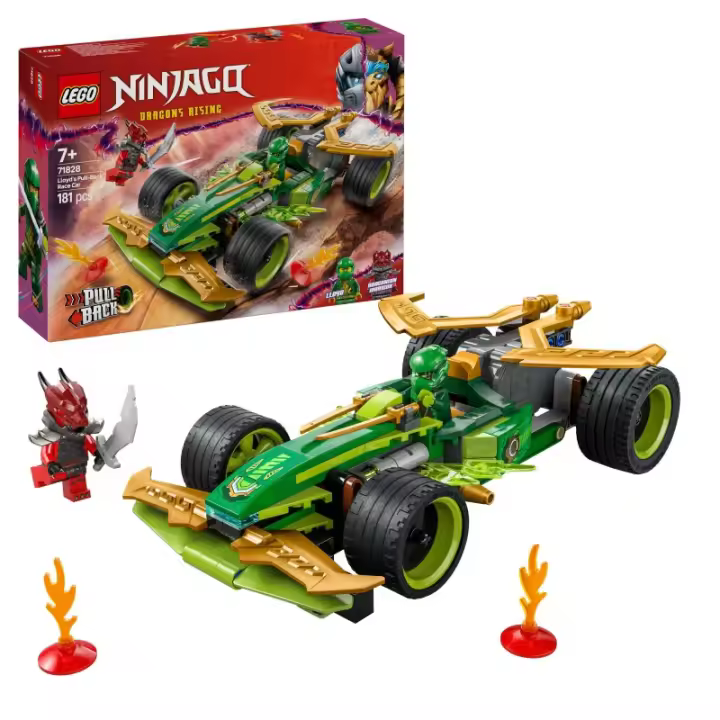 LEGO Ninjago 71828 Coche de Carreras con Motor de Carga Manual de Lloyd contiene 181 piezas - edad 7+ años 25L71828 - 1
