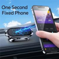 Soporte De Teléfono Móvil Magnético Para Coche Mini Barra Rotativa 360 Grados Fuerte Imán Para GPS Compatible Con Huawei Y iPhone 14 - details 0