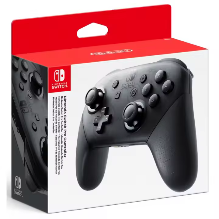 NINTENDO SWITCH PRO-CONTROLLER + CABLE USB MANDO PRO PARA NINTENDO SWITCH - 1
