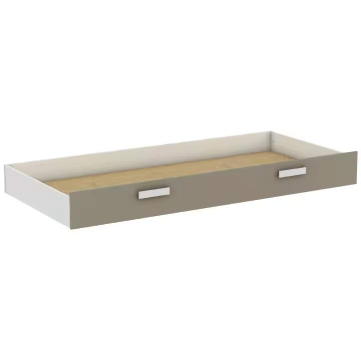 Cajón para cama Tidy blanco y arcilla 22x198x93 cm - 1