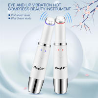 CkeyiN Máquina De Levantamiento Facial Y Cuello Masajeador Fototerapia Instrumento De Masaje Ocular Vibración Antirrugas Eliminador De Doble Mentón - details 0