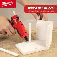 Pistola De Pegamento Inalámbrica Milwaukee Herramientas Para Artesanías DIY Reparación Con Palitos De Pega Portátil Para Batería 18V Milwaukee - details 2