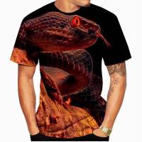 Camiseta Gráfica 3D De Serpiente Para Hombres/Mujeres/Criaturas Personales Talla Grande Hasta 6XL Estilo Casual Para Todas Las Estaciones - details 4