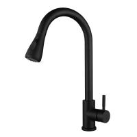 SSITO Grifo de Cocina Monomando Caño Extraible Grifo Fregadero Gris Bronce - details 5