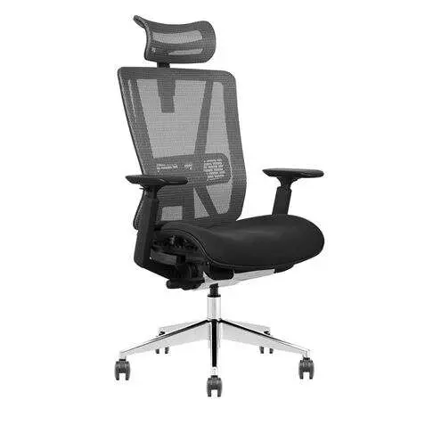 Cromad Silla Concisa, Cómoda y Elegante - Ajuste Total Al Cuerpo - Reposacabezas Cervical Regulable - Marco de Respaldo Profundo - Deslizador Ajustable - Confort Total - 1